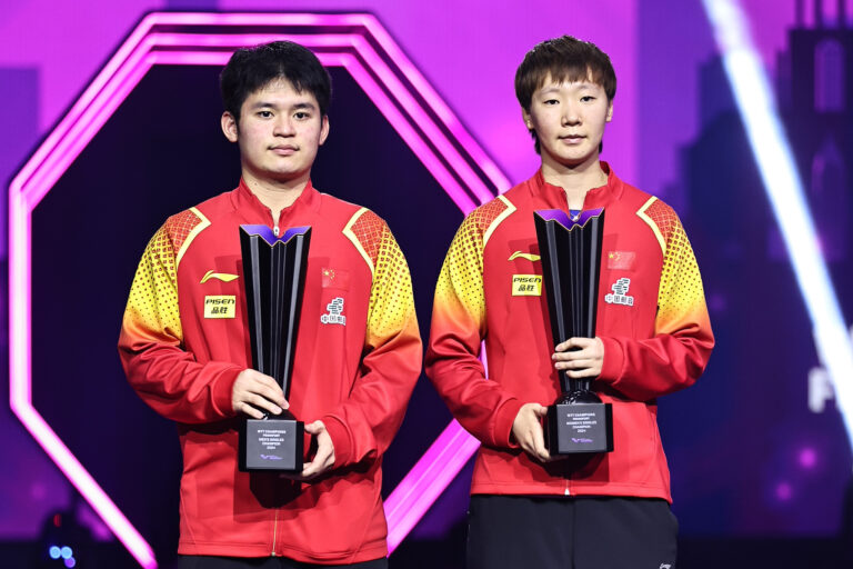 Les pagayeurs chinois remportent les titres des champions WTT de Francfort