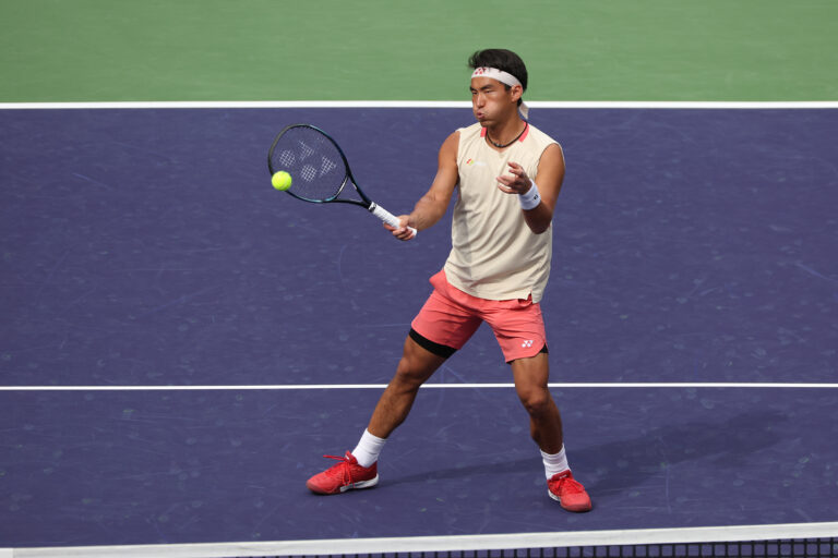 Buyunchaokete de Chine, Wang Xinyu progressa à BNP Paribas Open
