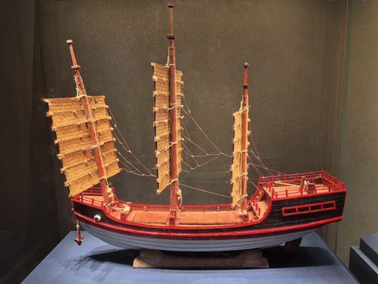 L'histoire du navire reflète l'évolution maritime de la Chine