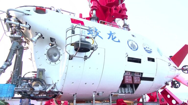 Le jiaolong chinois submersible a mis à niveau avec des composants intérieurs pour une phase d'exploration future