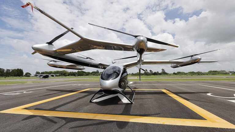 Avion de décollage et d'atterrissage électriques de classe de tonne de classe en Chine livrés