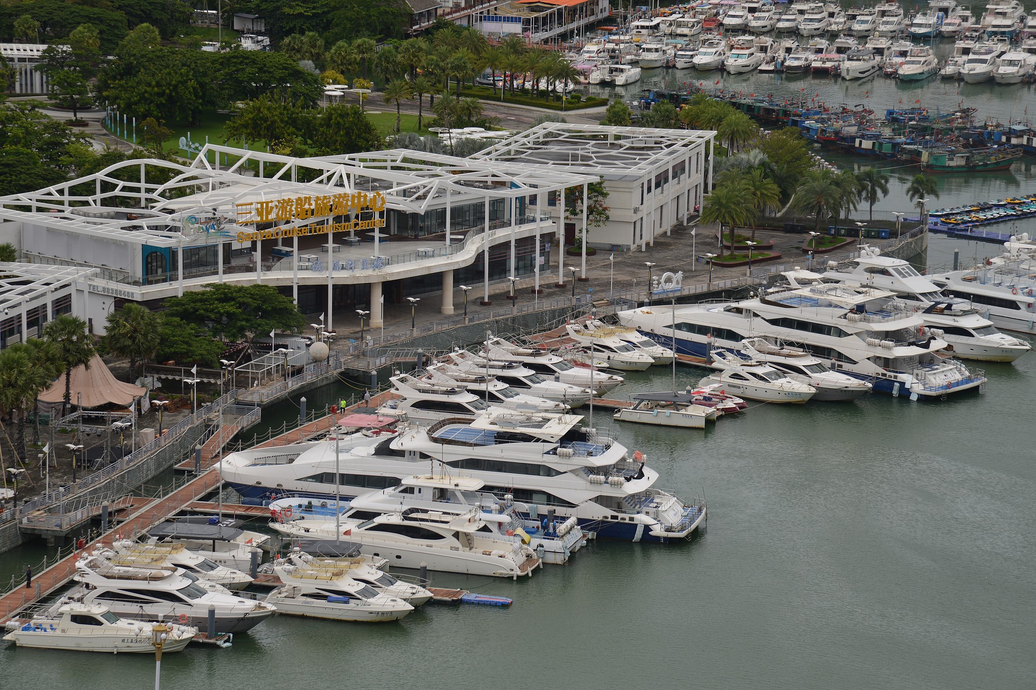 Centre de tourisme de croisière Sanya, province de Hainan, 24 août 2025. / VCG