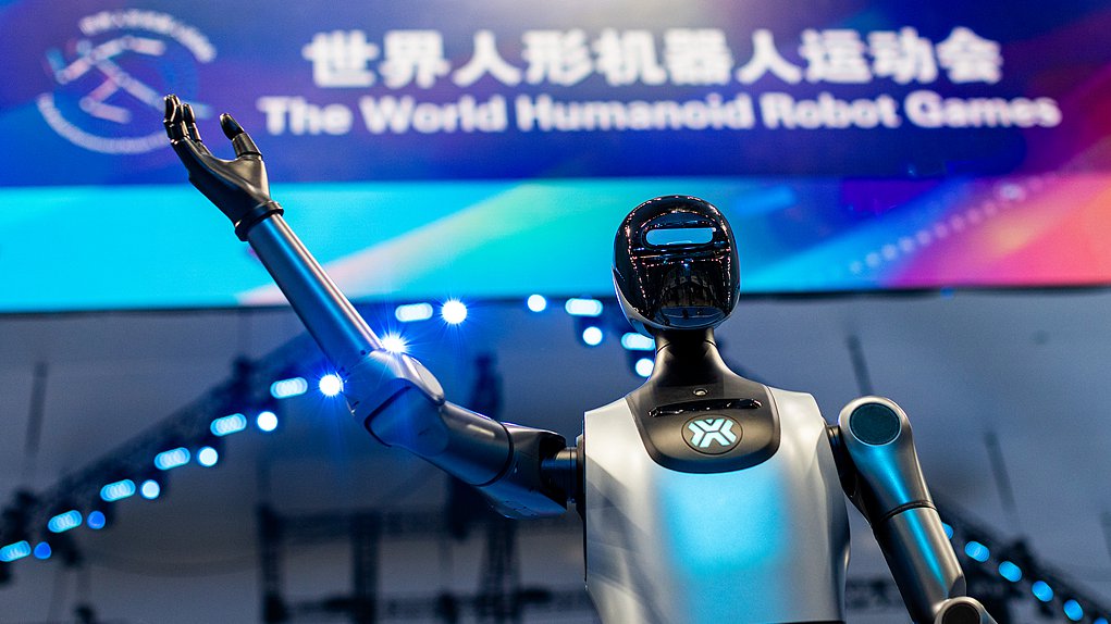 Les jeux de robot humanoïde mondial 2025 démontraient à Pékin, 14 août 2025. / VCG
