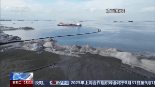 L'animation montre comment la boue du junguang dredger. / Cmg
