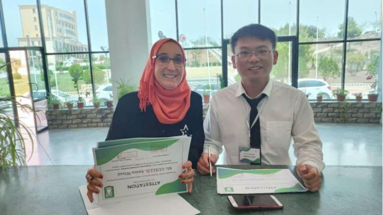 Les « aiguilles magiques » de la Chine brillent en Afrique du Nord