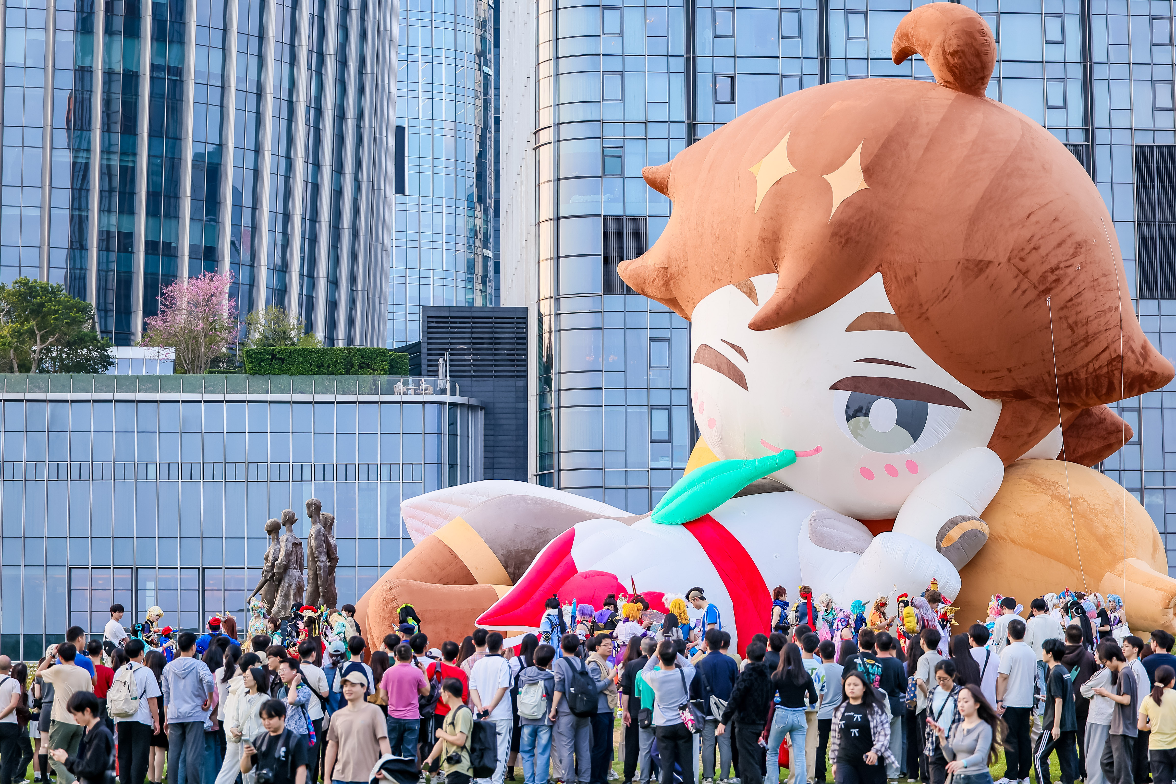 Honor of Kings organise un carnaval de 17 jours à Shenzhen, dans le sud de la Chine (Photo : Tencent) 