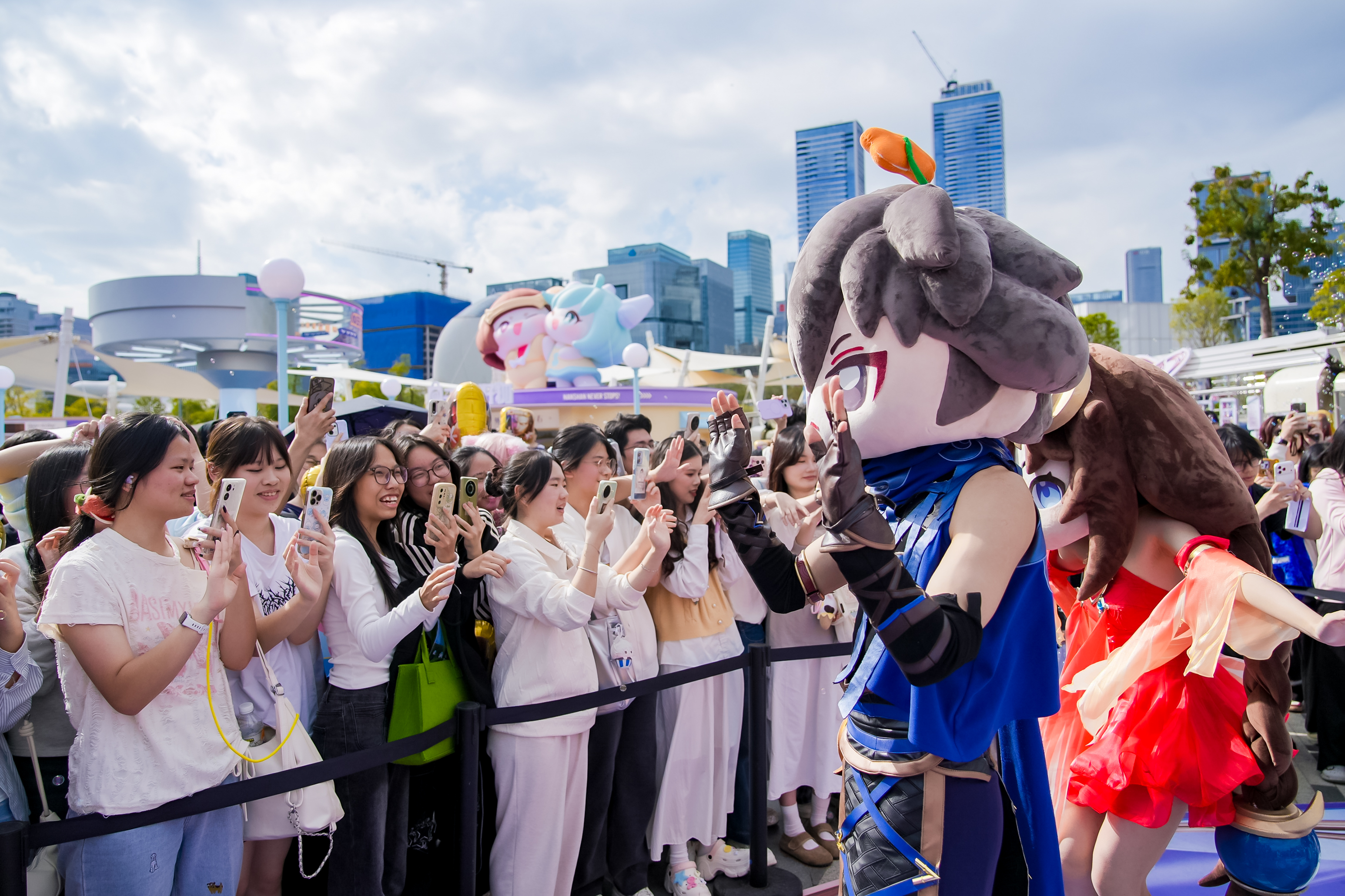 Honor of Kings organise un carnaval de 17 jours à Shenzhen, dans le sud de la Chine (Photo : Tencent) 
