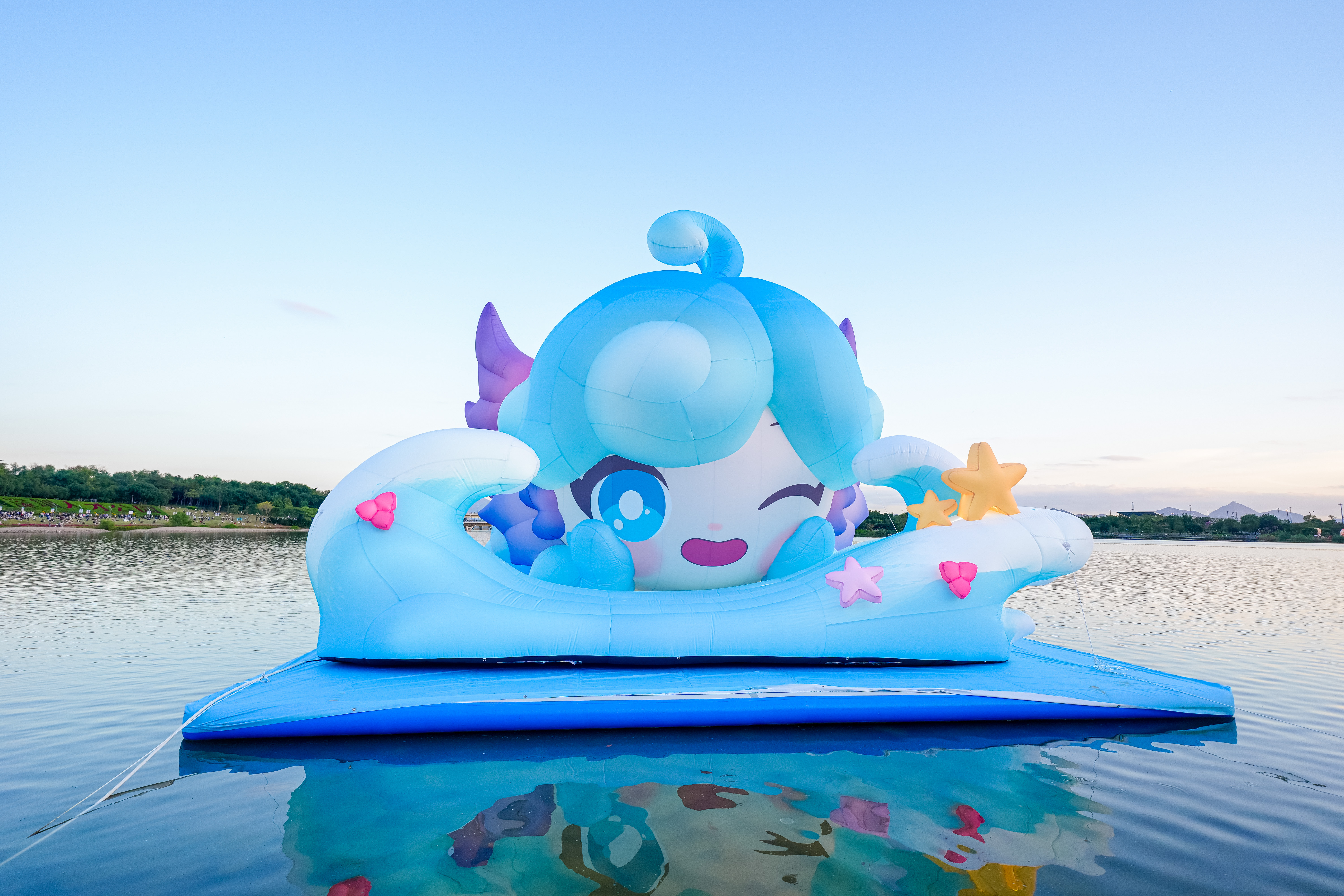 Honor of Kings organise un carnaval de 17 jours à Shenzhen, dans le sud de la Chine (Photo : Tencent) 