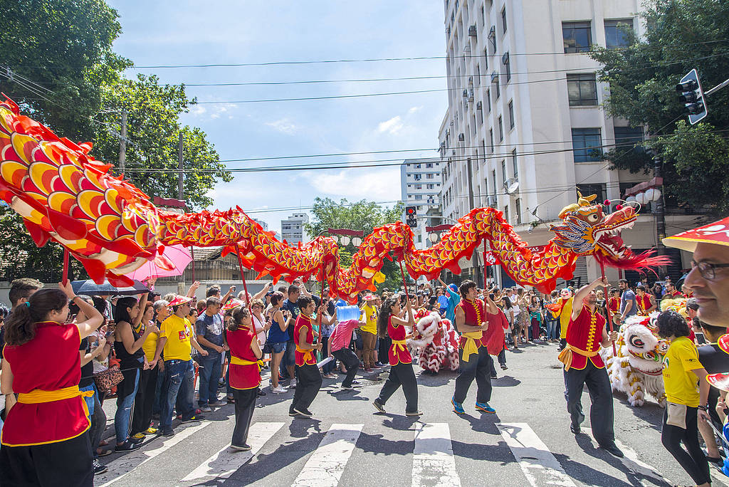 Les célébrations du Nouvel An chinois offrent à tous un avant-goût de la tradition et de la culture. /VCG