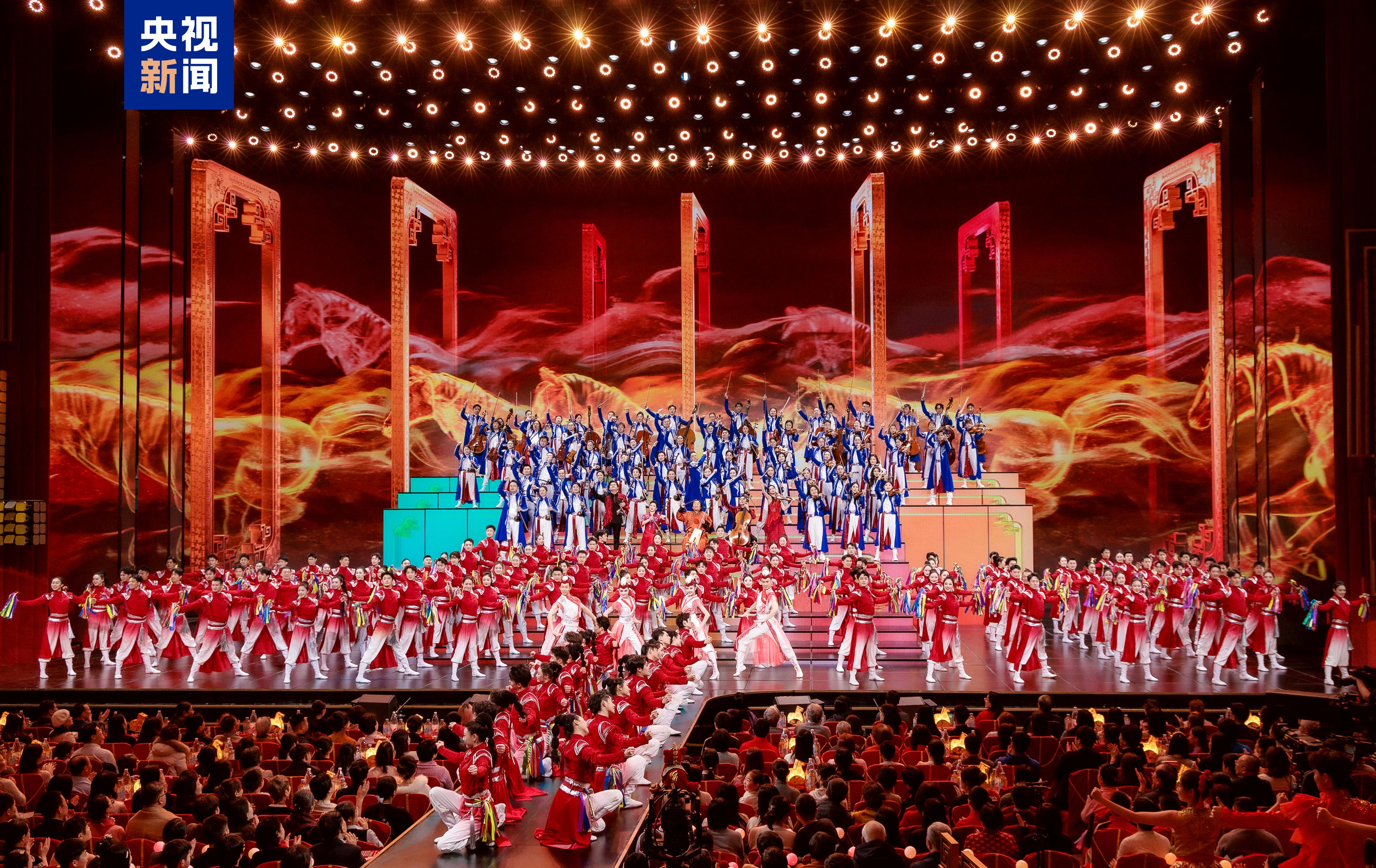 Un spectacle de danse lors du gala de la Fête du Printemps 2026 du China Media Group, le 16 février 2026. /CMG