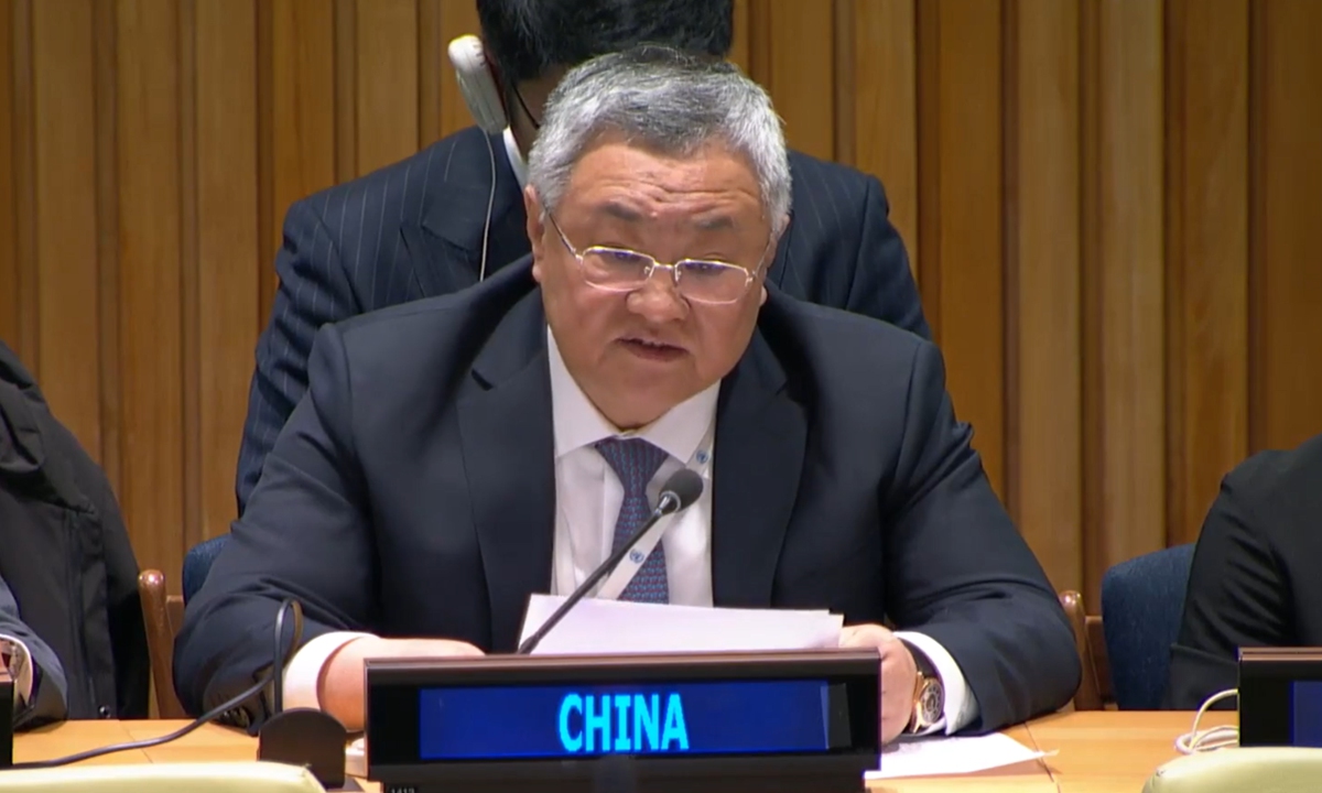 Le Japon n'est absolument pas qualifié pour un siège permanent au Conseil de sécurité de l'ONU (envoyé chinois auprès de l'ONU)