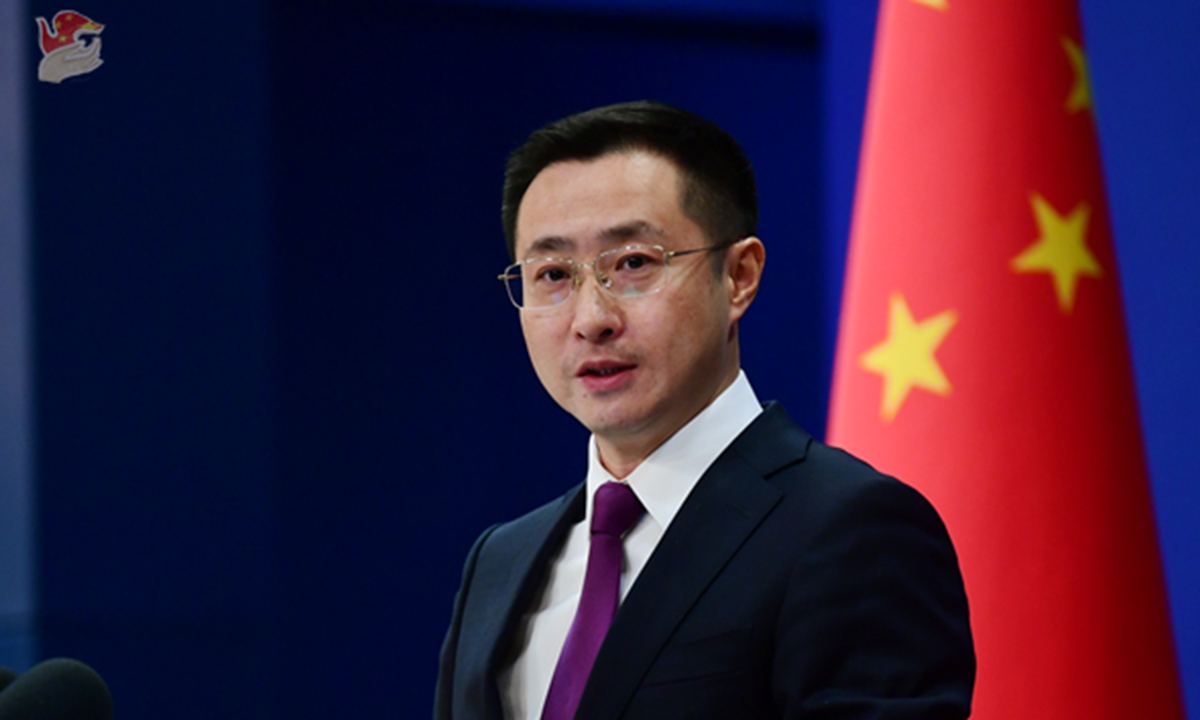 Photo: Chinese Foreign Ministry spokesperson Lin Jian