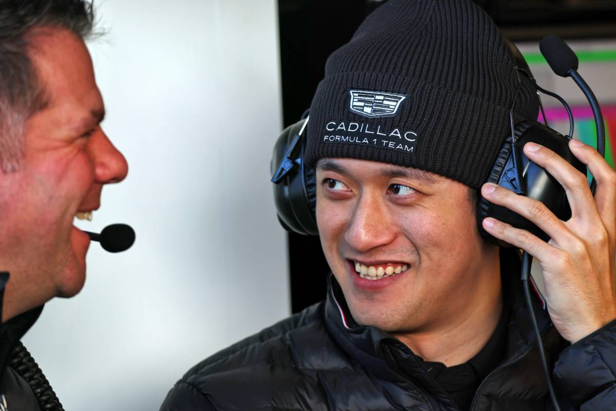 Zhou Guanyu, le premier pilote chinois de Formule 1, lors des essais de pré-saison à Bahreïn. Photo/Fourni. 