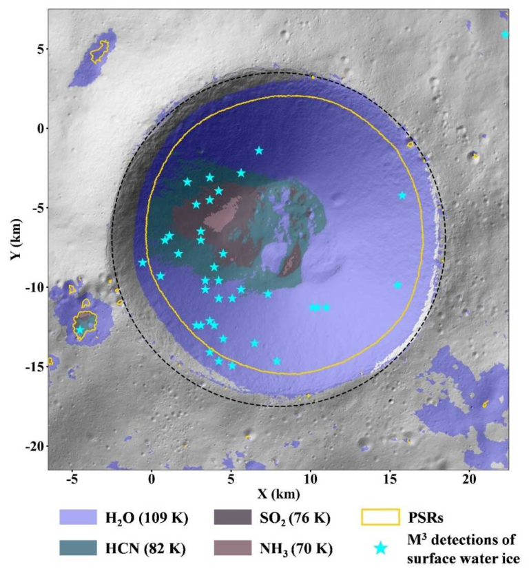 Des scientifiques chinois cartographient la « carte au trésor » de la glace pour la mission Chang'e-7 au pôle sud de la Lune