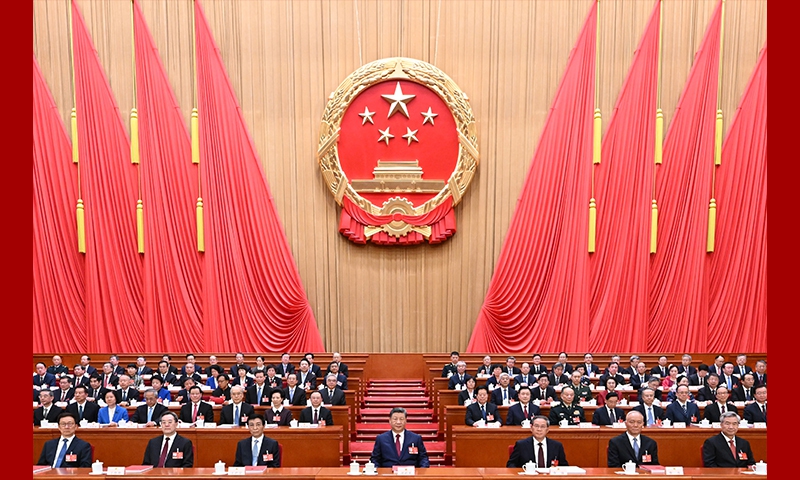 L'Assemblée législative nationale chinoise conclut sa session annuelle ; « Les efforts visant à projeter la stabilité et la continuité politique revêtent une importance internationale »