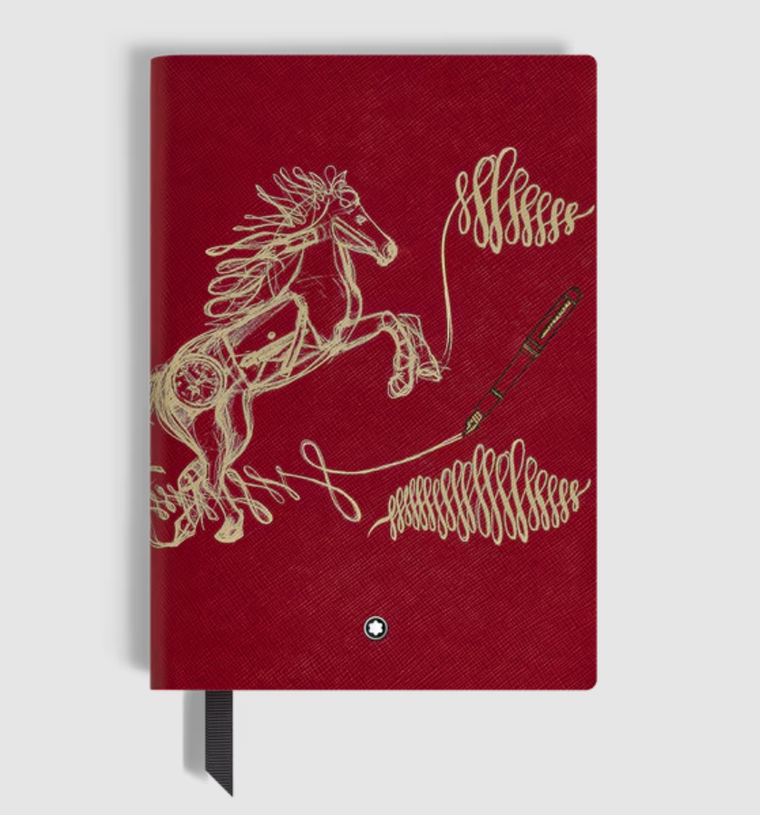 Montblanc utilise un savoir-faire et des images astucieux dans sa collection pour souligner l'année du cheval. /montblanc.com
