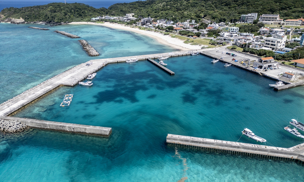 Aka Island, the westernmost island in the Kerama Islands, is part of the Ryukyu Islands. Photo: VCG