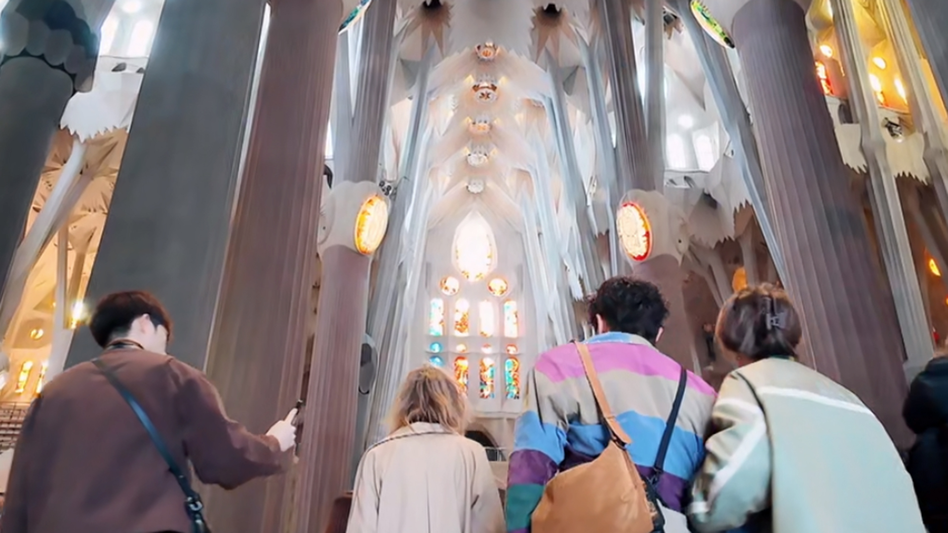 Une capture d'écran de l'émission de téléréalité chinoise 