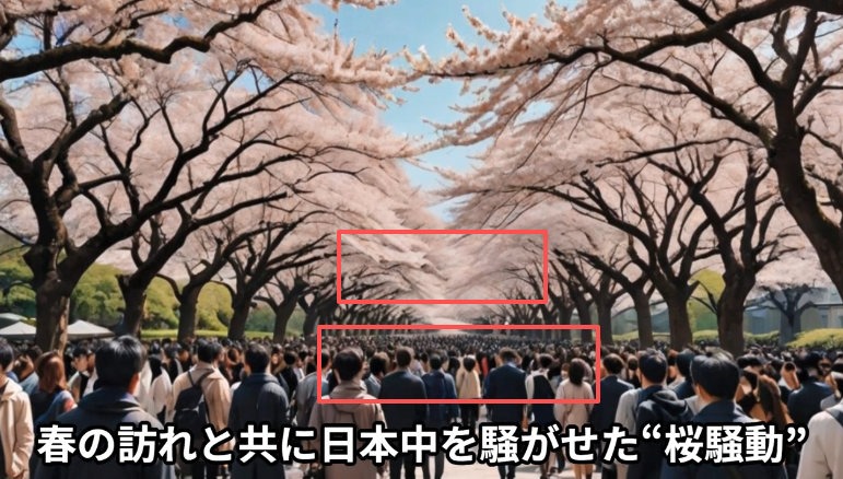 Capture d'écran d'une vidéo générée par l'IA par le créateur de contenu YouTube @ニッポン応援エピソード【海外の反応】