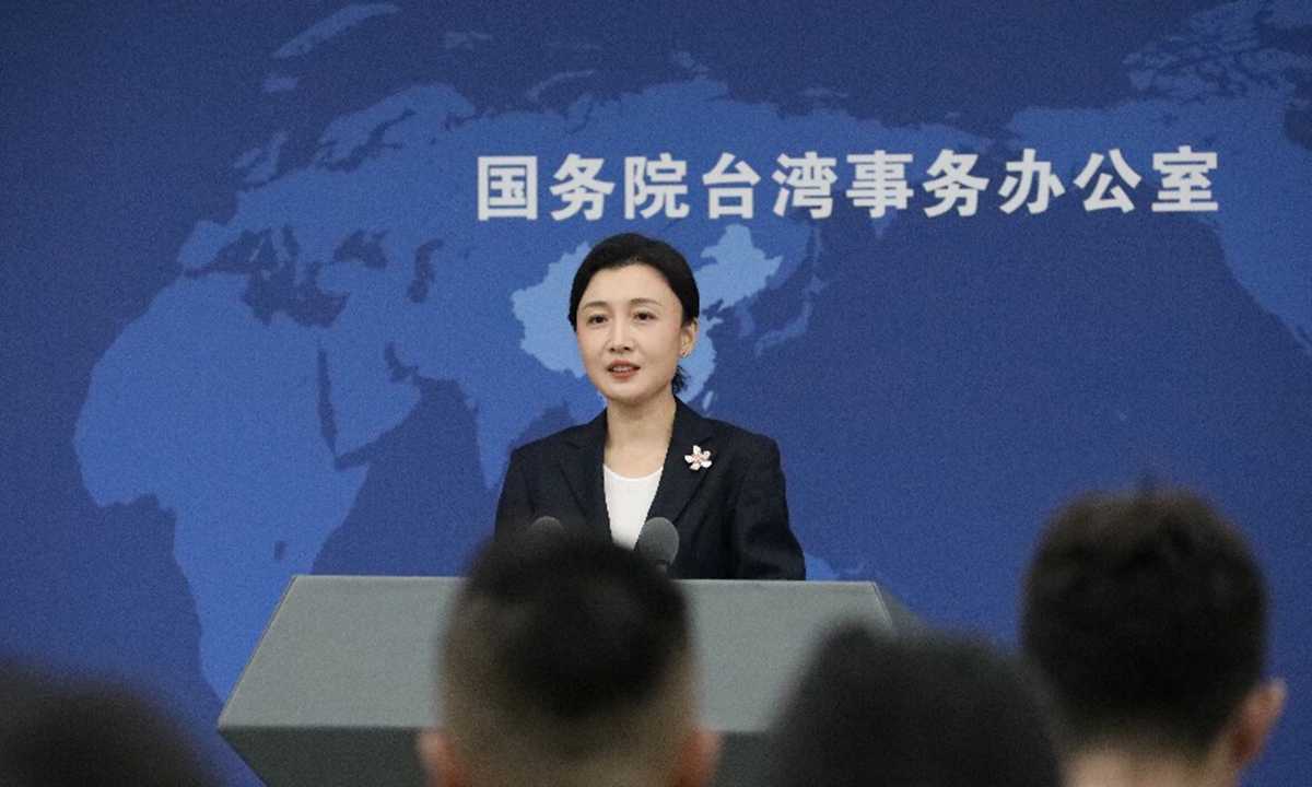 Zhang Han, spokesperson for the State Council Taiwan Affairs Office 

