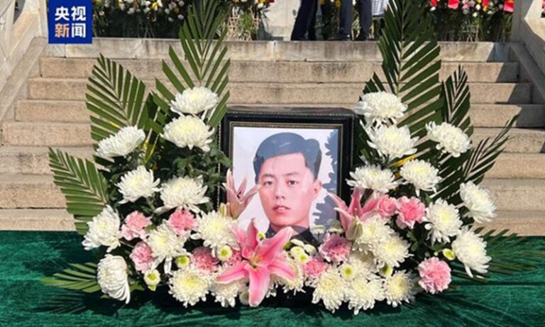 Le martyr du front secret Su Yilin qui a obtenu des renseignements top-secrets à Taiwan est enterré à Tianjin