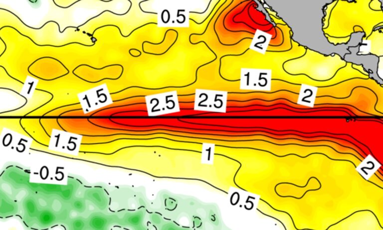 Une vigilance accrue sera nécessaire au printemps et à l’été 2027 en raison du super phénomène El Nino